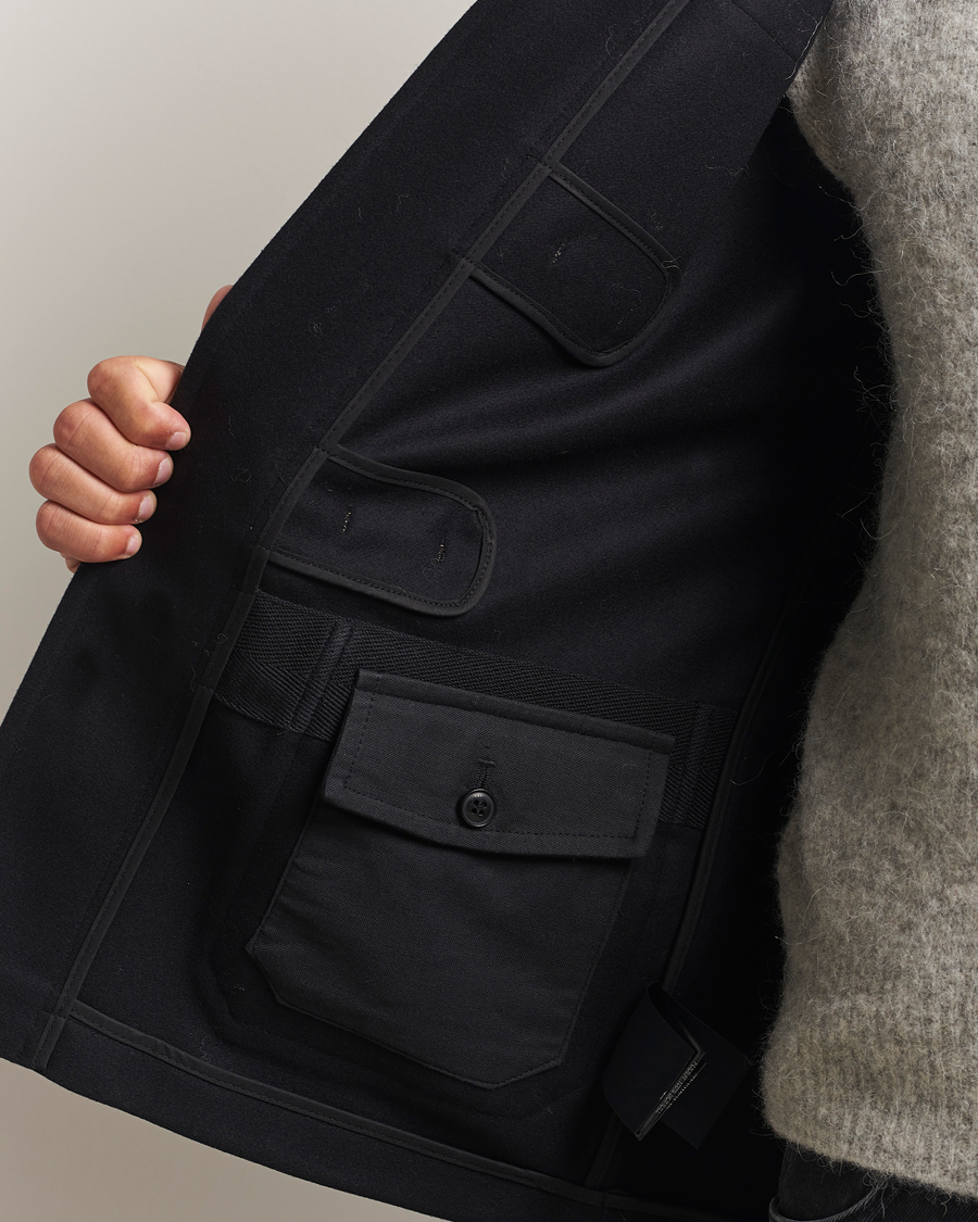 Hombres | Abrigos y chaquetas | Gloverall | Shawl Collar Duffle Jacket Black