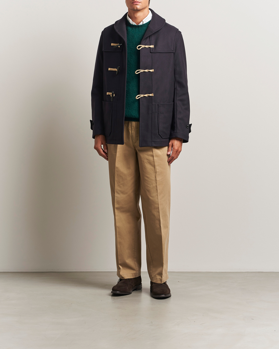 Hombres | Abrigos y chaquetas | Gloverall | Shawl Collar Duffle Jacket Navy