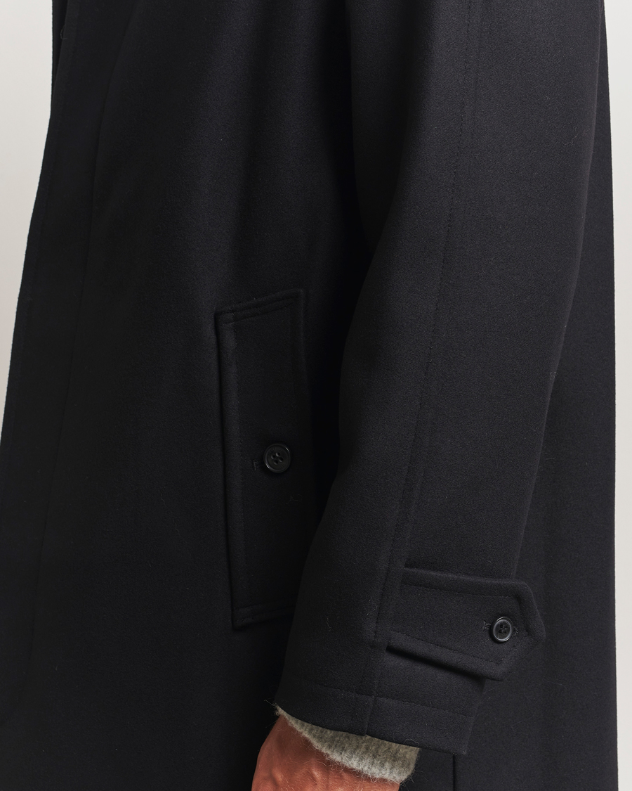Hombres | Abrigos y chaquetas | Gloverall | Wool Mac Coat Black