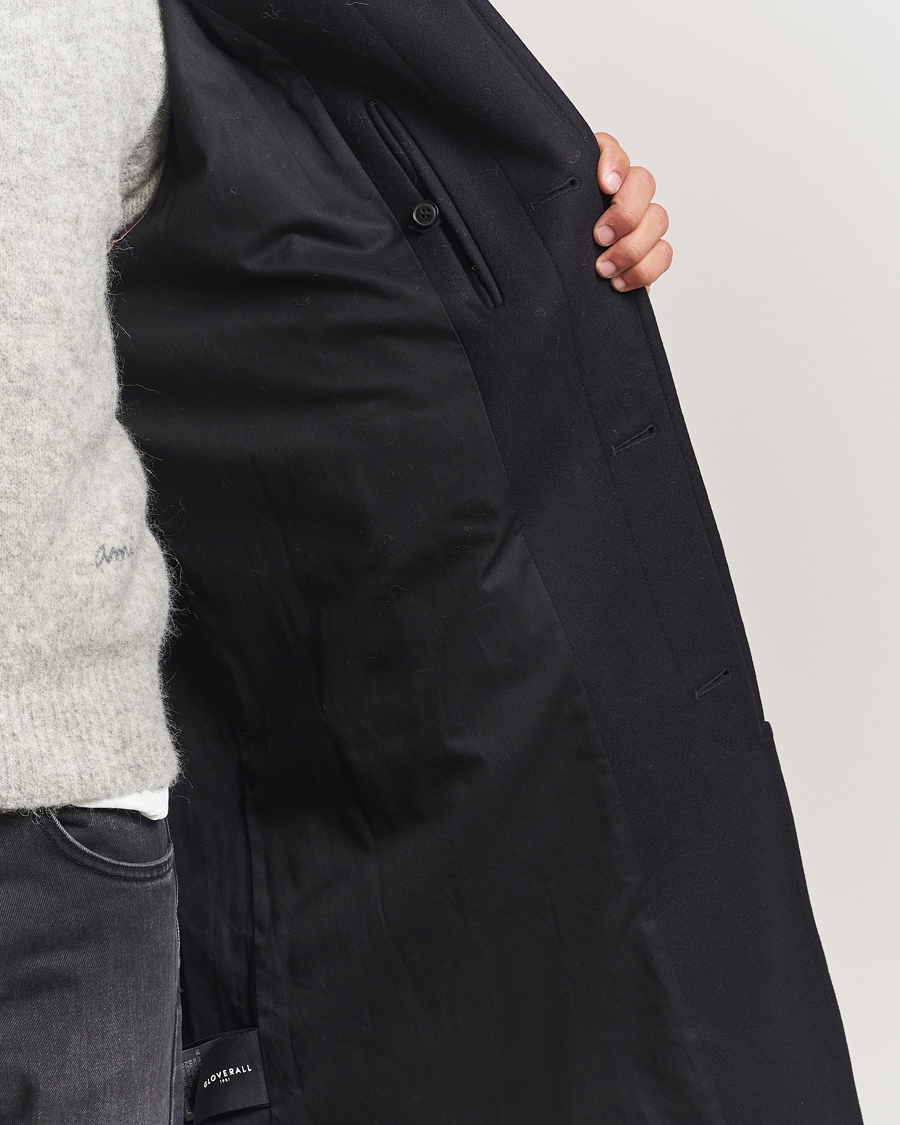 Hombres | Abrigos y chaquetas | Gloverall | Wool Mac Coat Black