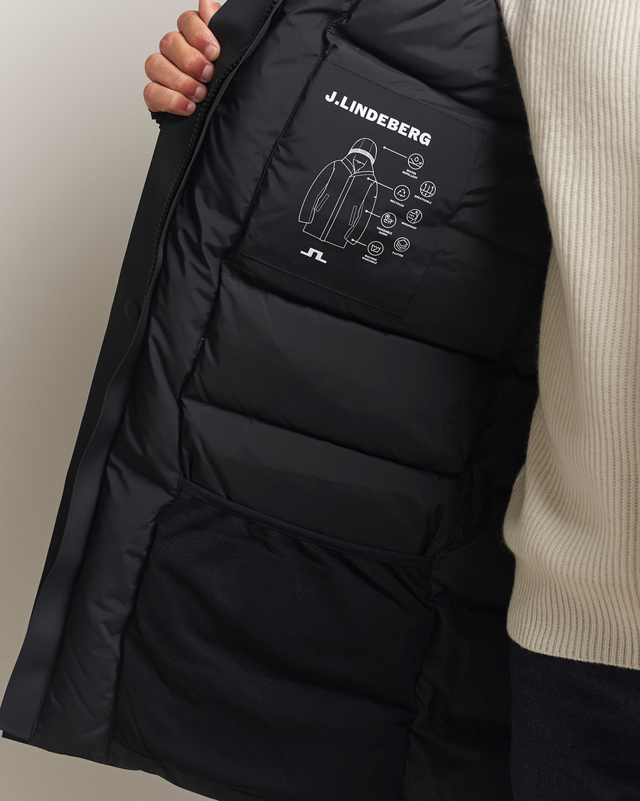 Hombres | Abrigos y chaquetas | J.Lindeberg | Alon 3L Down Parka Black
