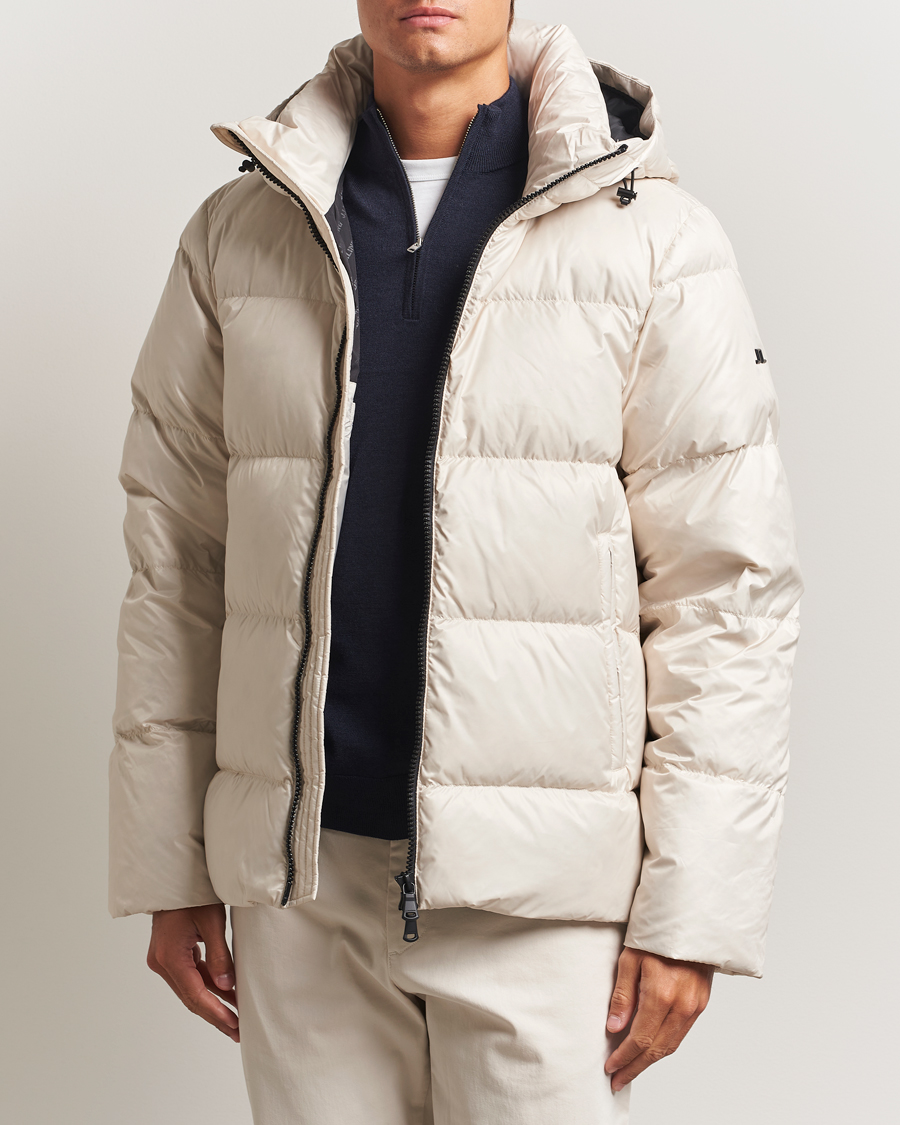 Hombres | Abrigos y chaquetas | J.Lindeberg | Daryl Down Hooded Jacket Moonbeam