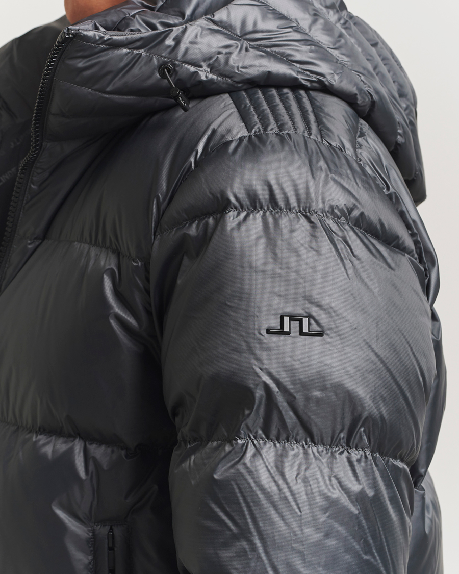 Hombres | Abrigos y chaquetas | J.Lindeberg | Daryl Down Hooded Jacket Asphalt