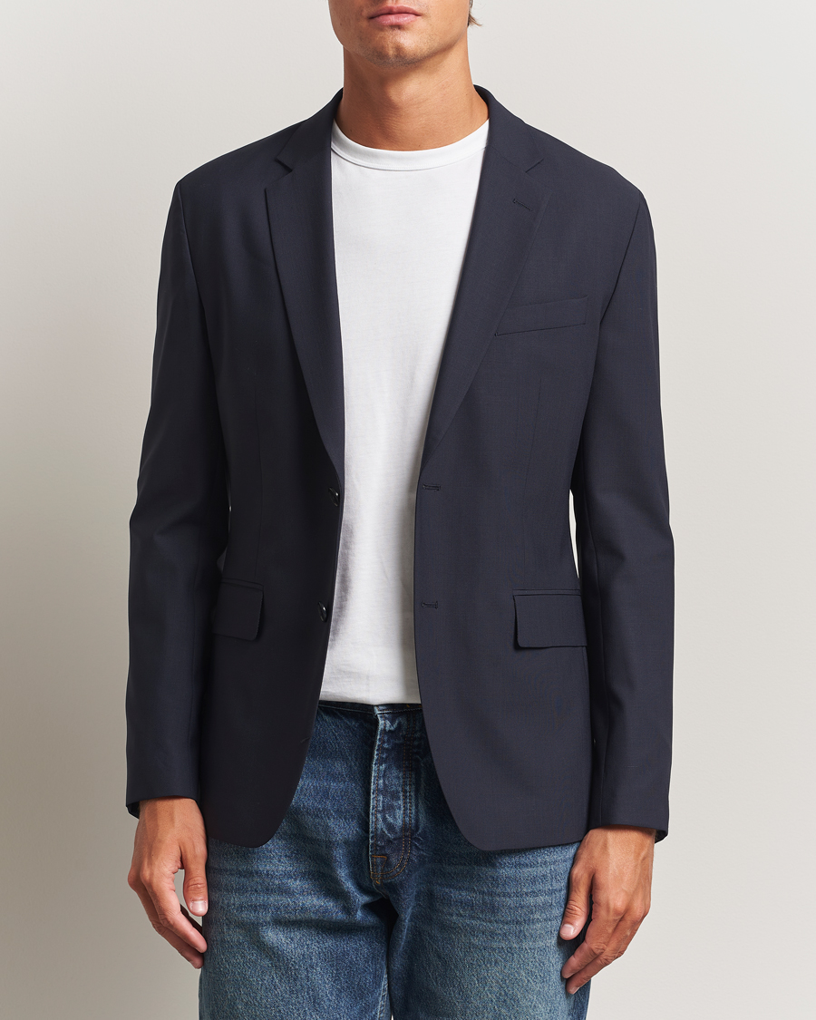 Hombres | Blazers | J.Lindeberg | Hopper Bi Stretch Blazer Navy