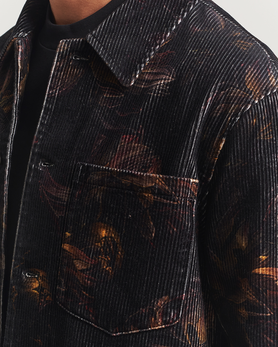 Hombres | Camisas | NN07 | Blaze Printed Corduroy Overshirt Multi