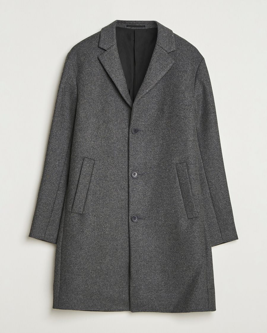 Hombres | Abrigos y chaquetas | NN07 | Austin Wool Coat Grey Melange