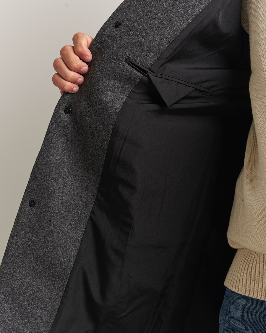 Hombres | Abrigos y chaquetas | NN07 | Austin Wool Coat Grey Melange