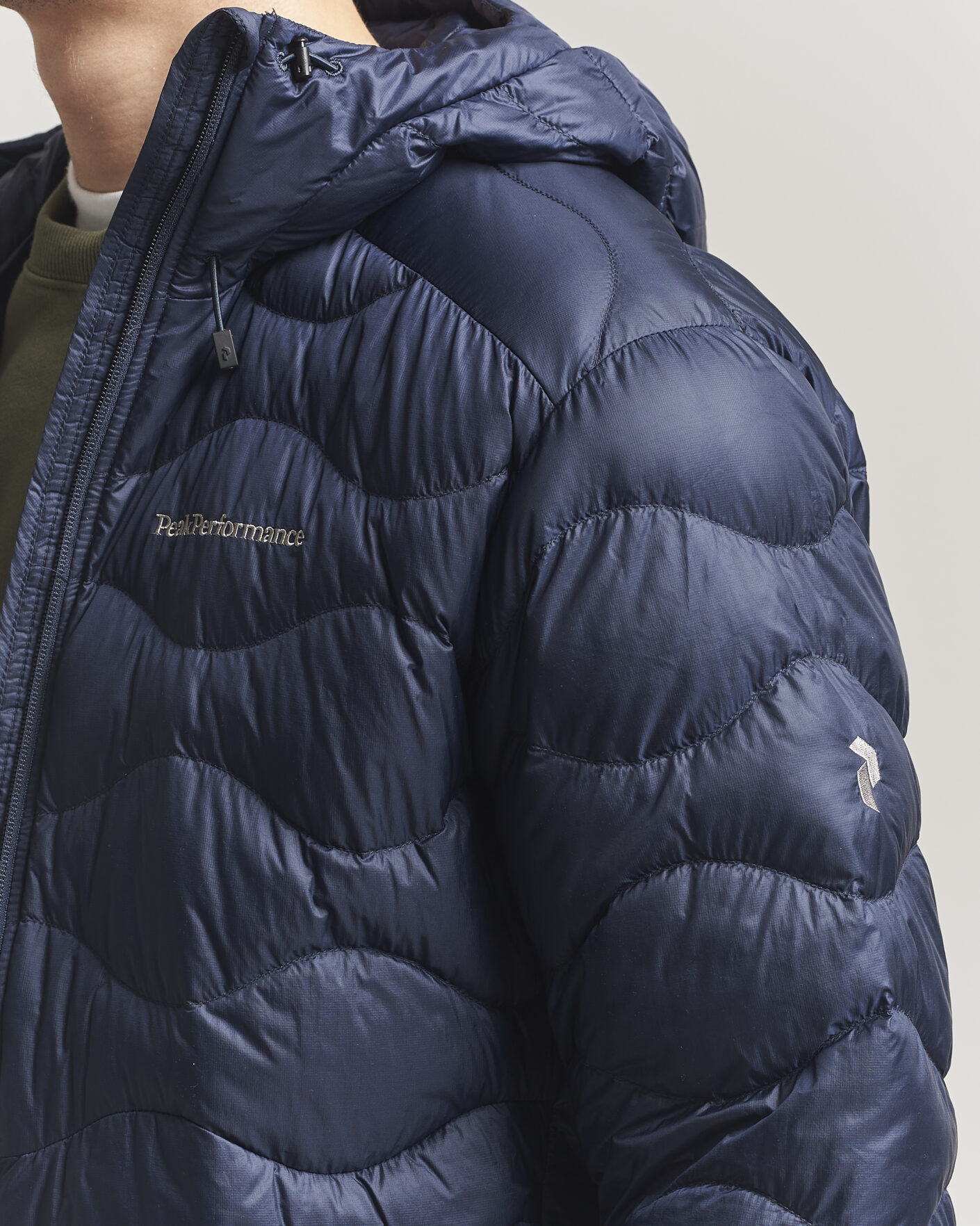 Hombres | Abrigos y chaquetas | Peak Performance | Helium Down Hooded Jacket Blue Shadow