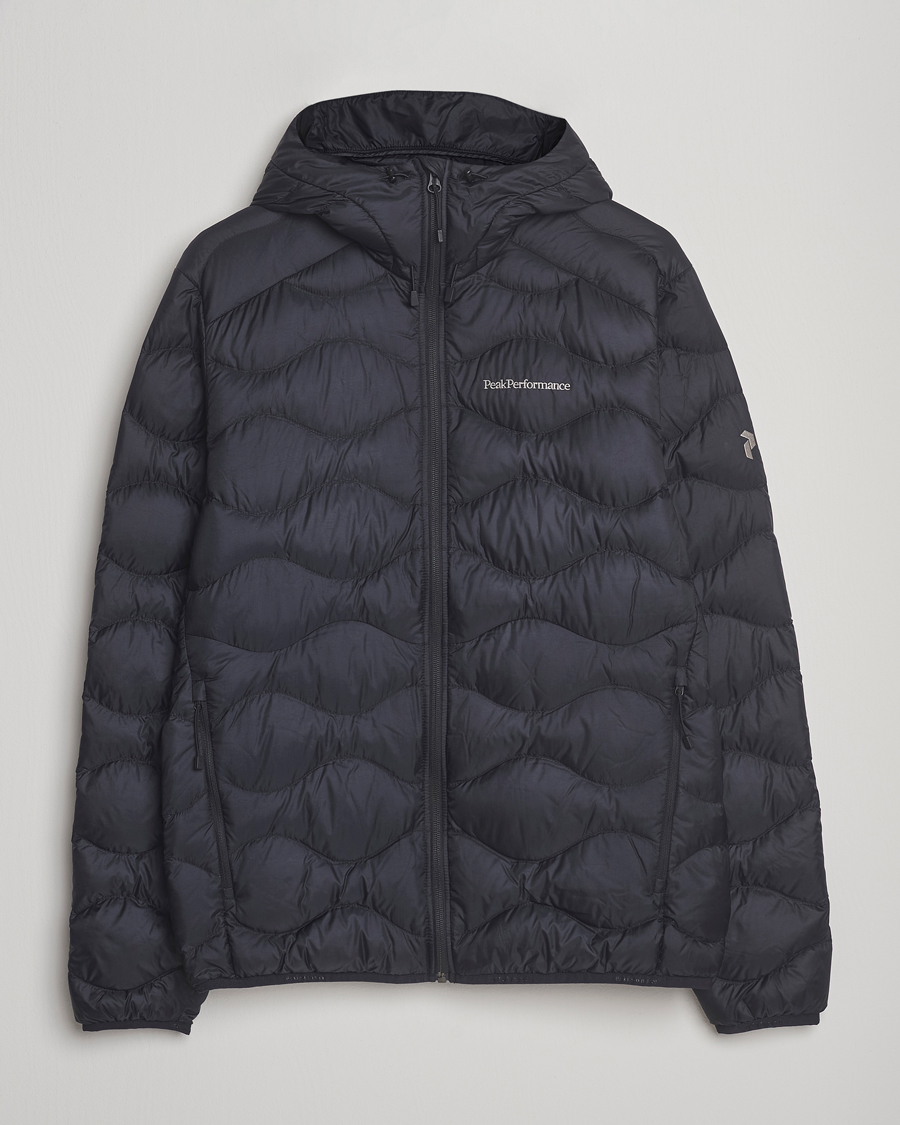 Hombres | Abrigos y chaquetas | Peak Performance | Helium Down Hooded Jacket Black