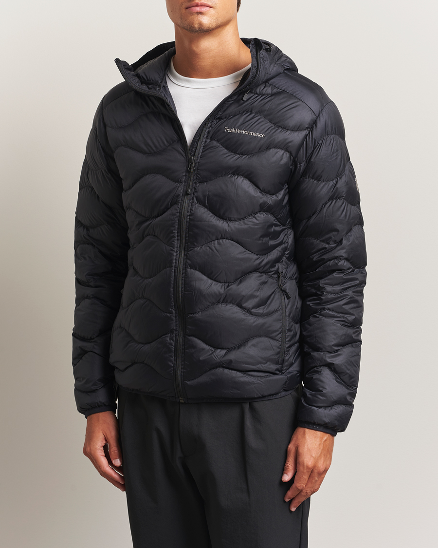 Hombres | Abrigos y chaquetas | Peak Performance | Helium Down Hooded Jacket Black