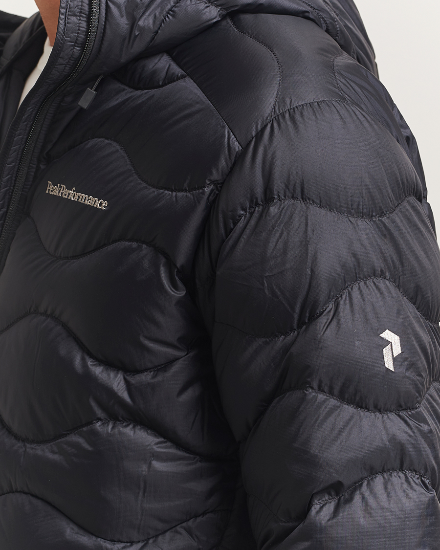Hombres | Abrigos y chaquetas | Peak Performance | Helium Down Hooded Jacket Black