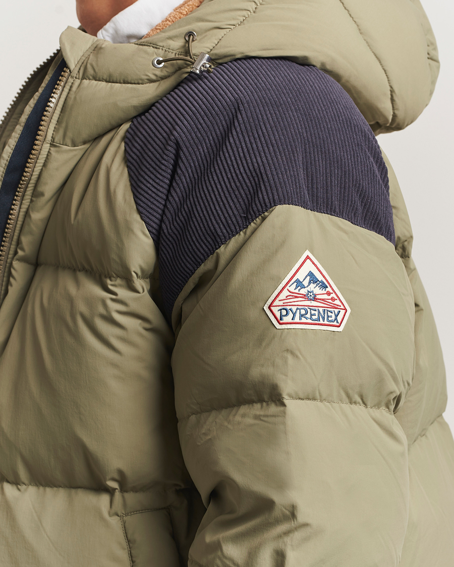 Hombres | Abrigos y chaquetas | Pyrenex | Retro Sten Hooded Puffer Jacket Mermaid