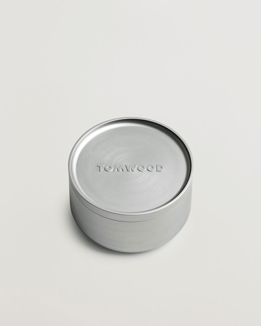 Hombres | Joyas | Tom Wood | Cushion Black Larvikite Ring Black Larvikite