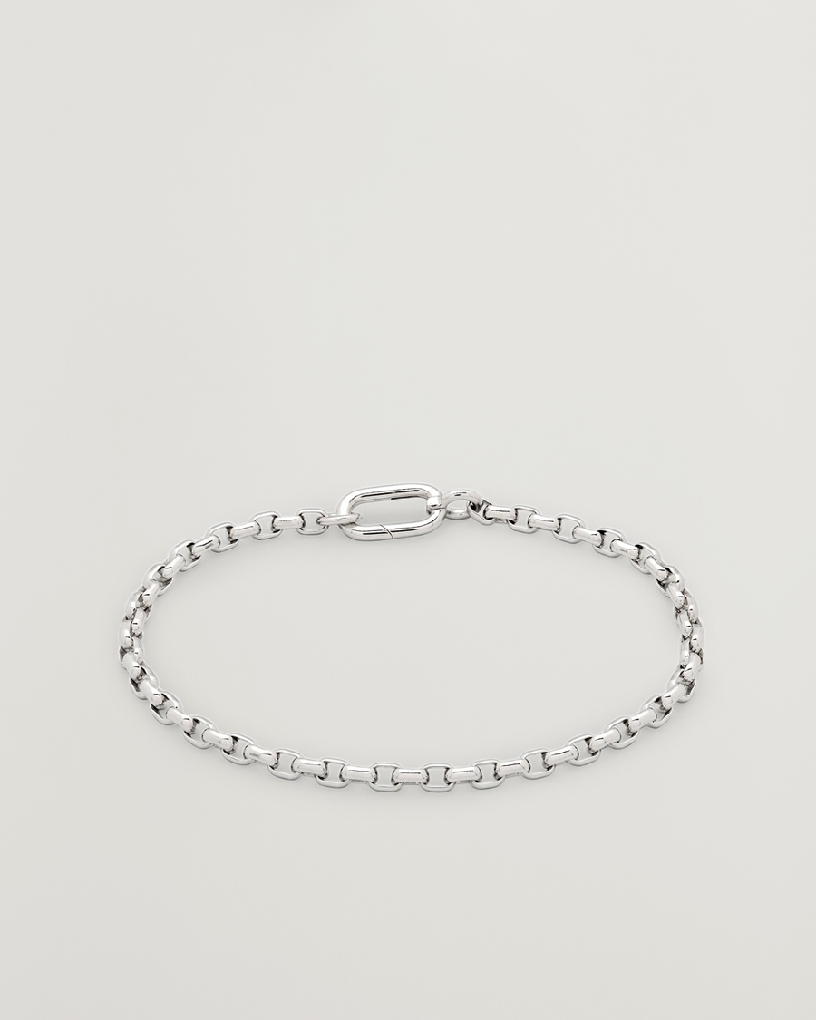Hombres | Joyas | Tom Wood | Lee Bracelet Thick Silver