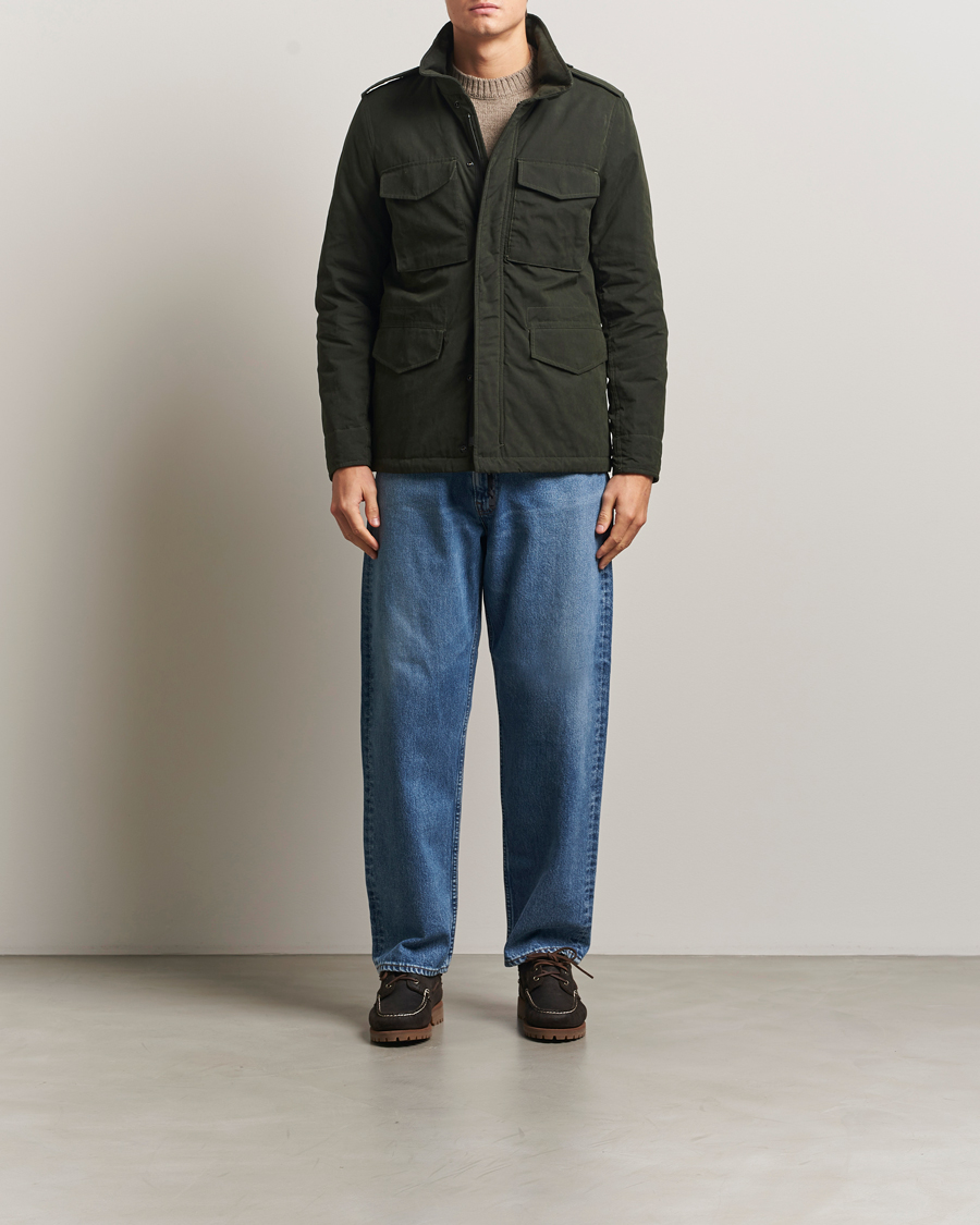 Hombres | Abrigos y chaquetas | Aspesi | Minifield Cotton Field Jacket Military