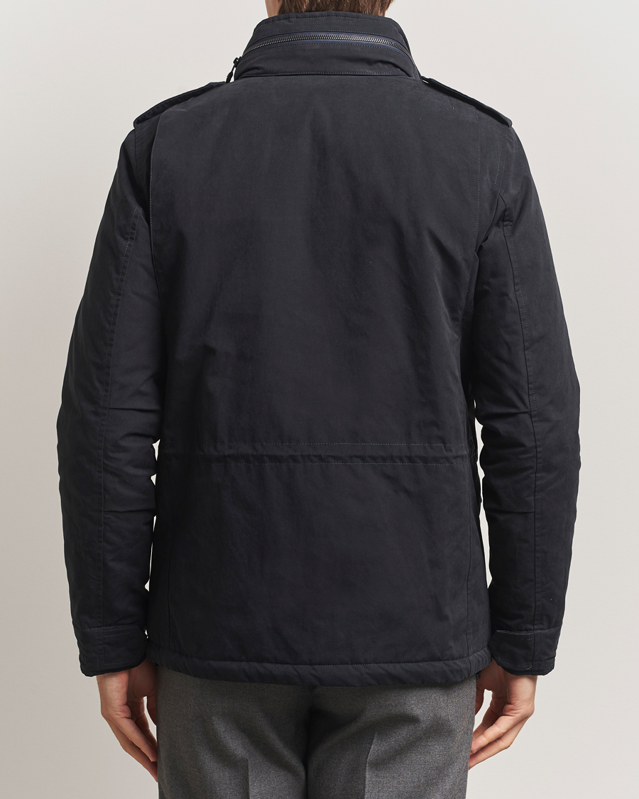 Hombres | Abrigos y chaquetas | Aspesi | Minifield Cotton Field Jacket Navy