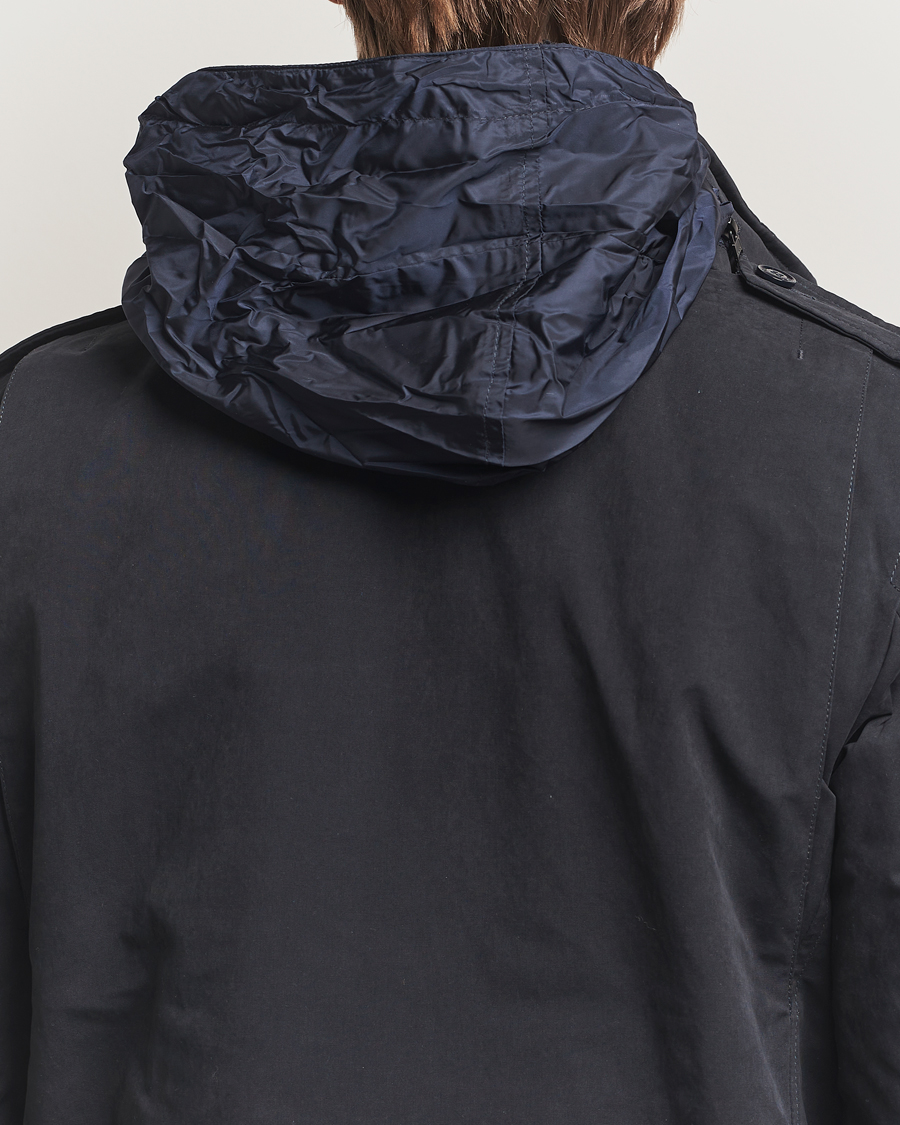 Hombres | Abrigos y chaquetas | Aspesi | Minifield Cotton Field Jacket Navy