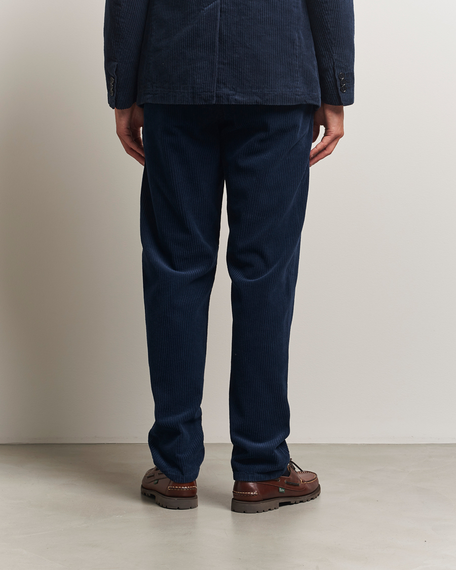 Hombres | Pantalones | Aspesi | Corduroy Pants Navy