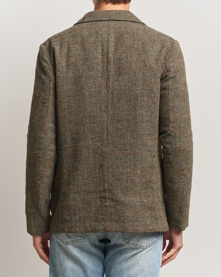 Hombres | Blazers | Aspesi | Harris Tweed Blazer Brown Check