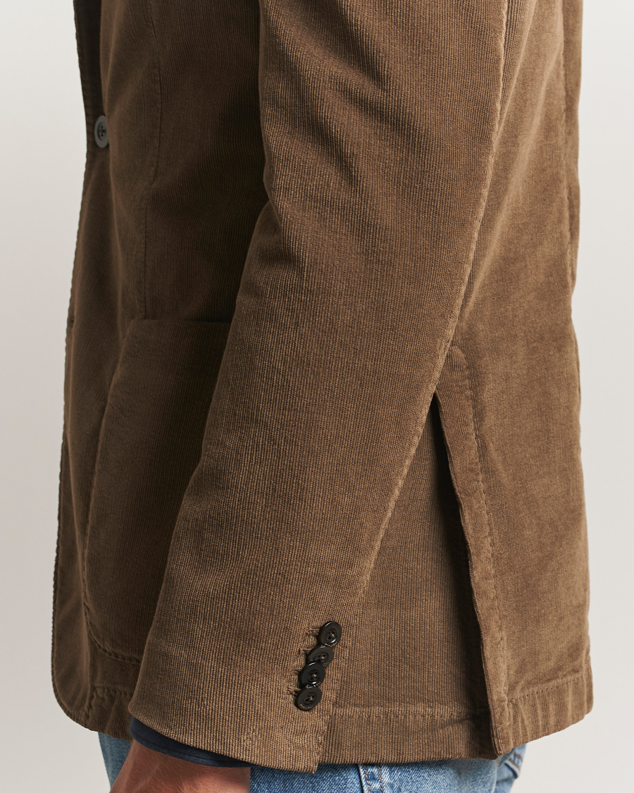 Hombres | Blazers | Boglioli | K Jacket Corduroy Blazer Brown