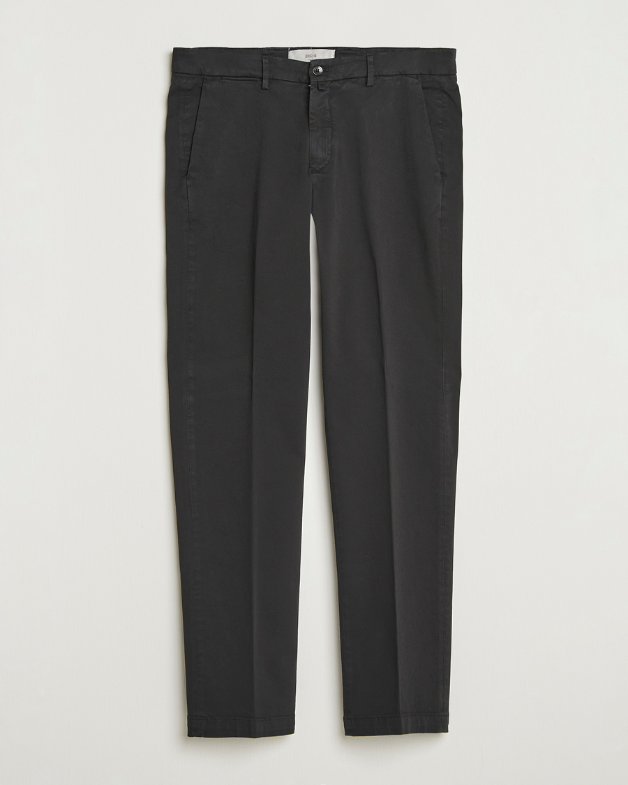 Hombres | Pantalones | Briglia 1949 | Soho Tailored Easy Fit Chino Black