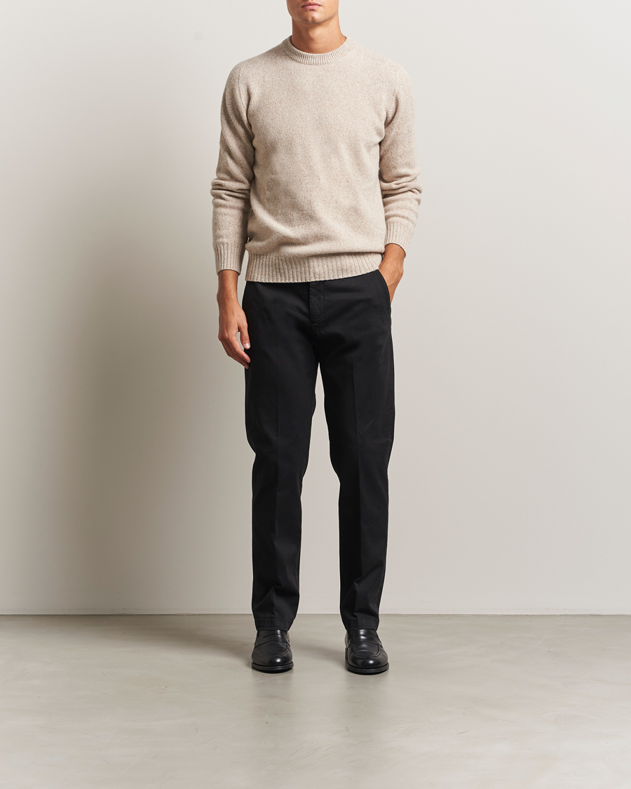 Hombres | Pantalones | Briglia 1949 | Soho Tailored Easy Fit Chino Black