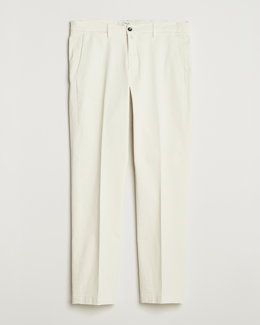 Hombres | Pantalones | Briglia 1949 | Soho Tailored Easy Fit Chino Off White