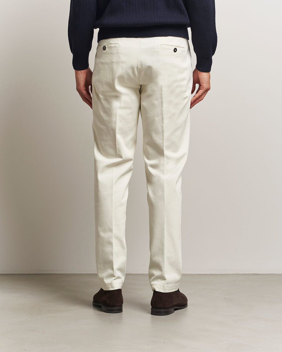 Hombres | Pantalones | Briglia 1949 | Soho Tailored Easy Fit Chino Off White
