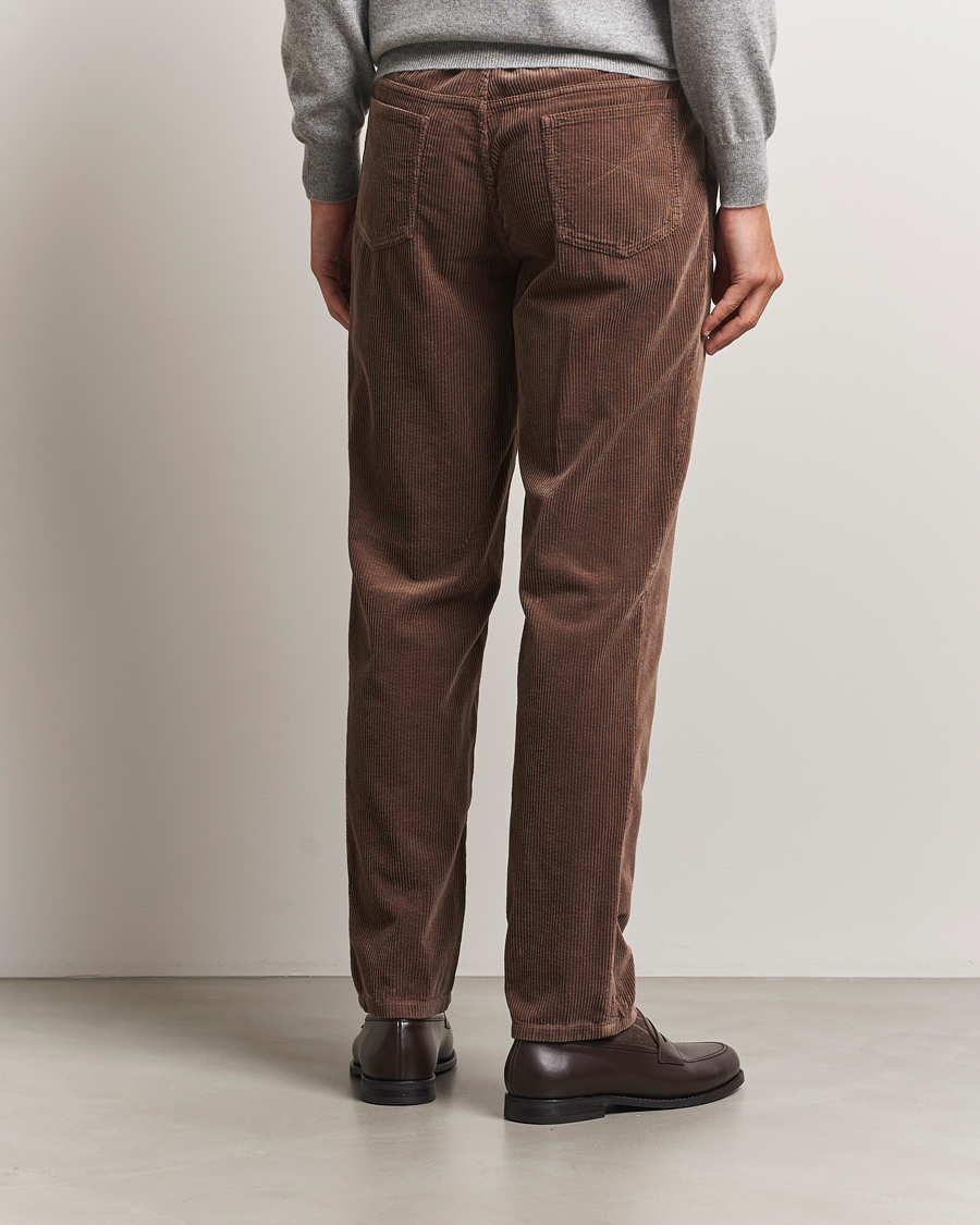 Hombres | Pantalones | Brunello Cucinelli | Leisure Fit Corduroy 5-Pocket Pants Taupe