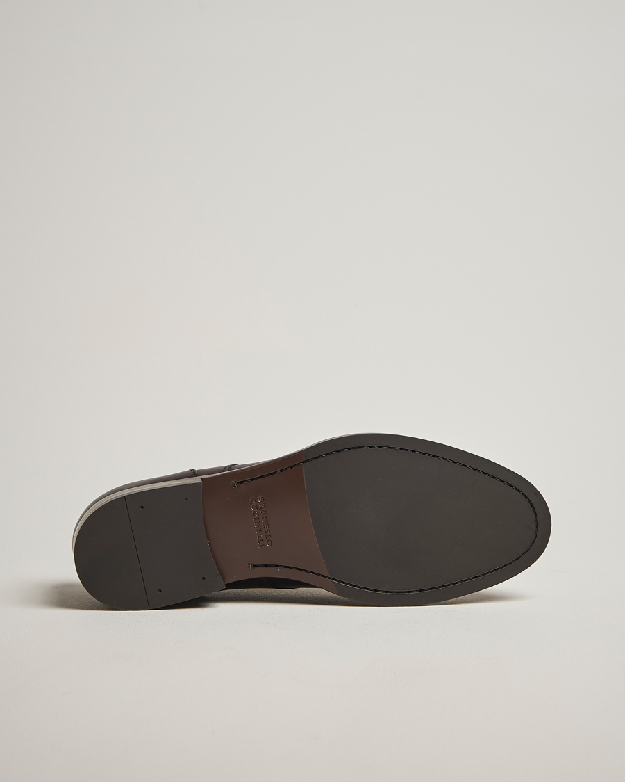 Hombres | Zapatos derby | Brunello Cucinelli | Moc Toe Derby Dark Brown Calf
