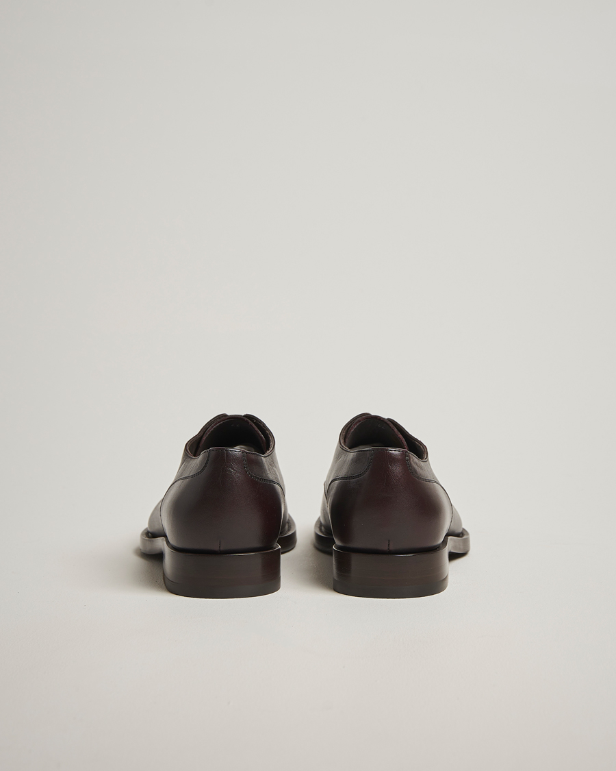 Hombres | Zapatos derby | Brunello Cucinelli | Moc Toe Derby Dark Brown Calf