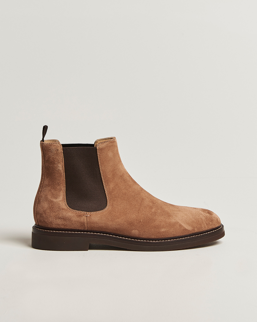 Hombres | Botas | Brunello Cucinelli | Chelsea Boots Brown Suede