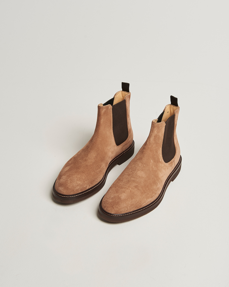 Hombres | Botas | Brunello Cucinelli | Chelsea Boots Brown Suede