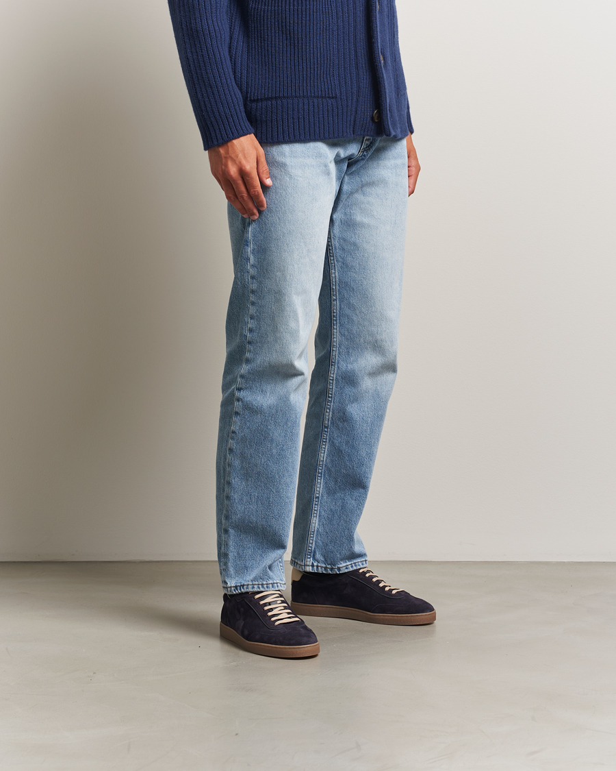 Hombres | Zapatillas | Brunello Cucinelli | Classic Sneakers Navy Suede