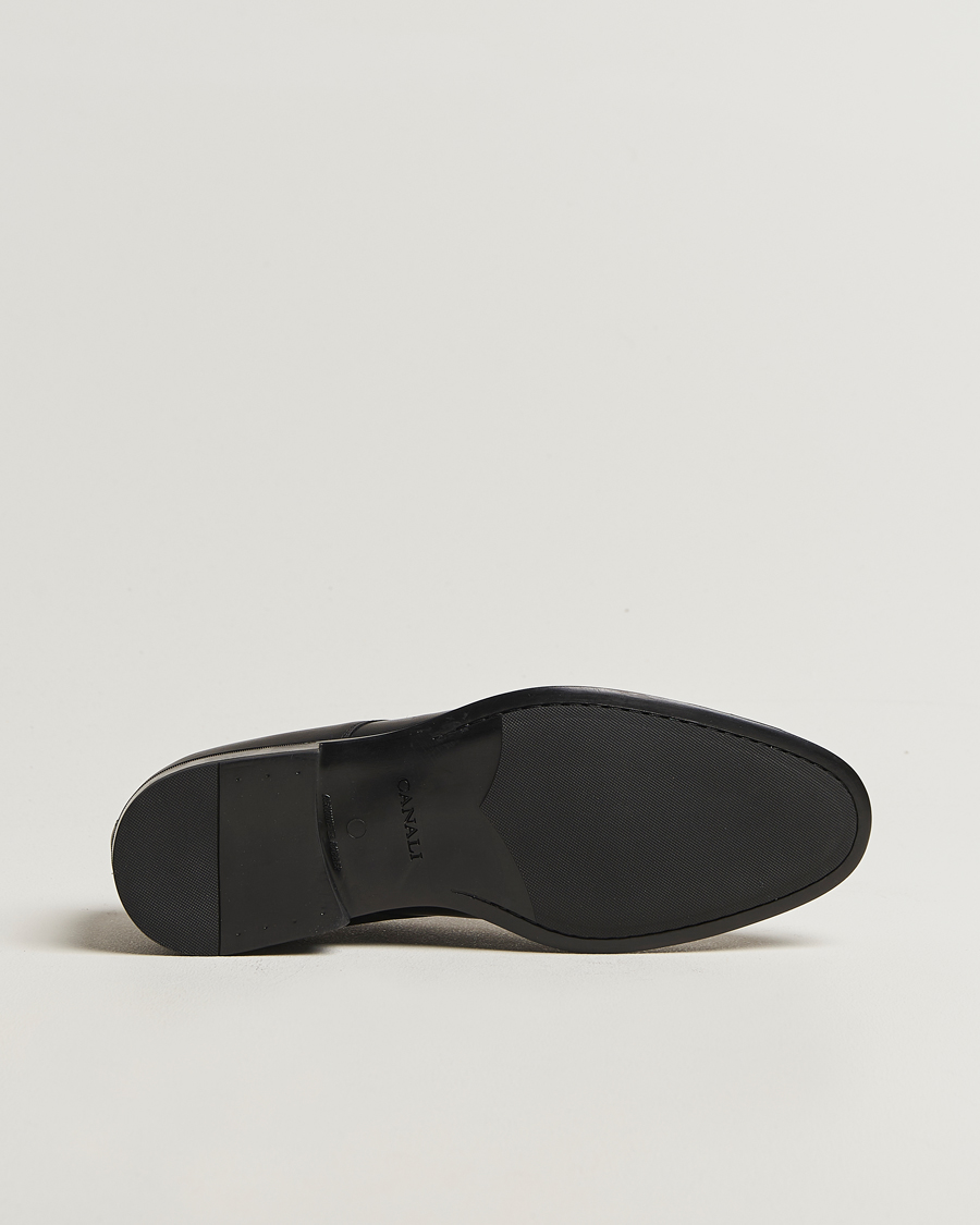 Hombres | Zapatos derby | Canali | Cap Toe Derby Black Calf