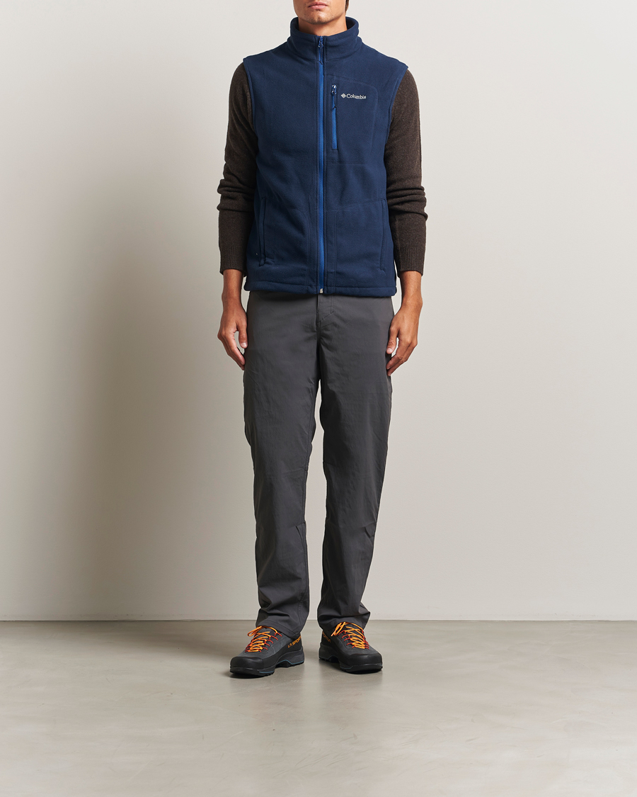 Hombres | Jerséis y prendas de punto | Columbia | Fast Trek Full Zip Fleece Vest Collegiate Navy
