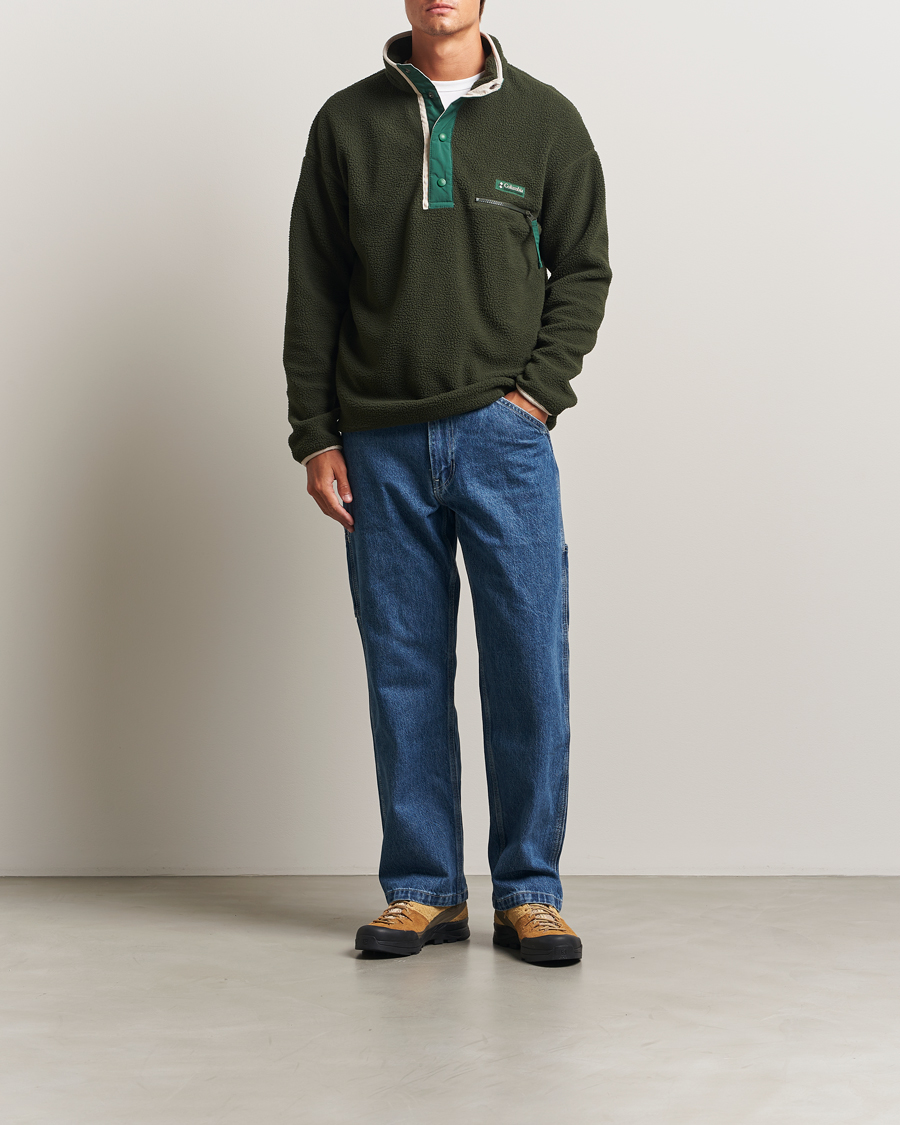 Hombres | Jerséis y prendas de punto | Columbia | Helvetia Half Snap Fleece Greenscape