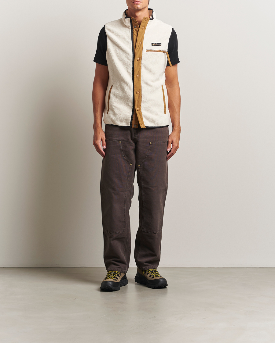 Hombres | Abrigos y chaquetas | Columbia | Helvetia Half Snap Fleece Vest Chalk