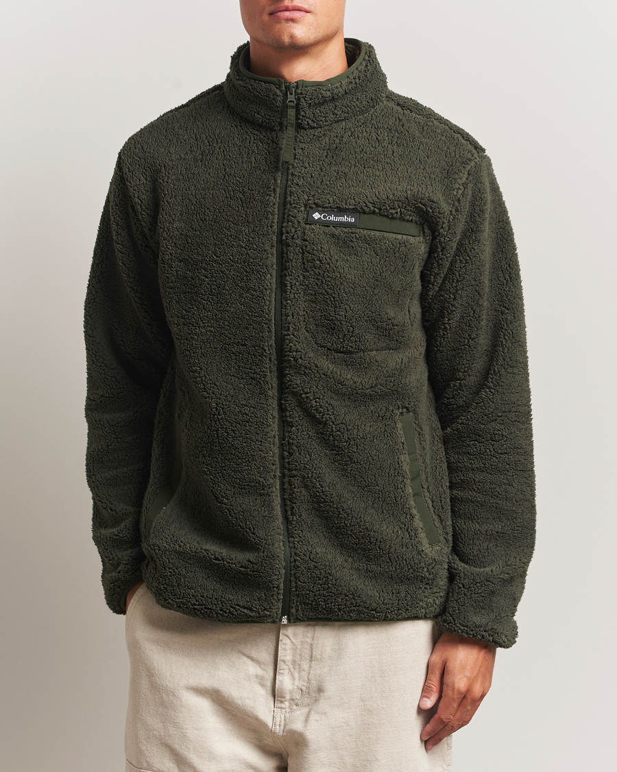 Hombres | Jerséis y prendas de punto | Columbia | Rugged Ridge High Pile Full Zip Greenscape