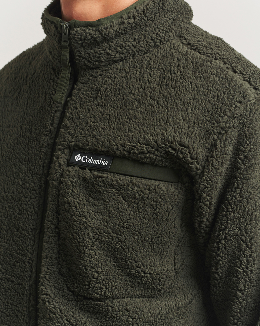 Hombres | Jerséis y prendas de punto | Columbia | Rugged Ridge High Pile Full Zip Greenscape