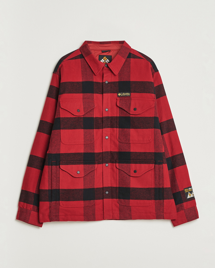 Hombres | Camisas | Columbia | High Cascades Shirt Jacket Red