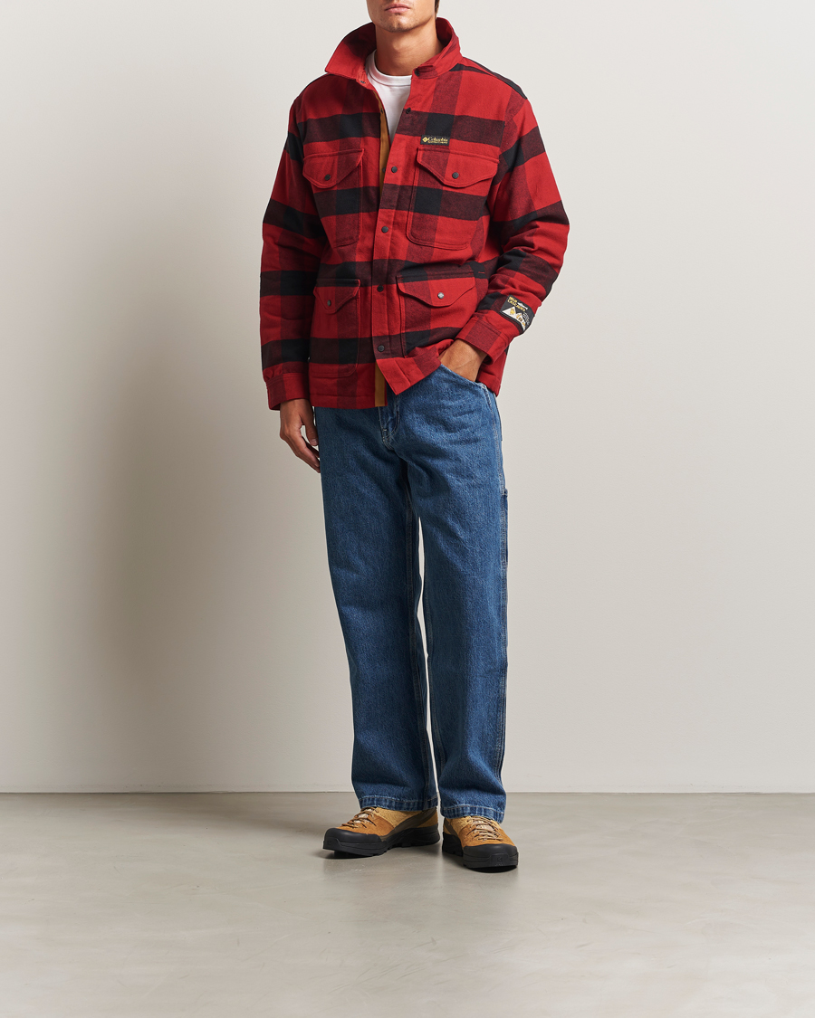 Hombres | Camisas | Columbia | High Cascades Shirt Jacket Red