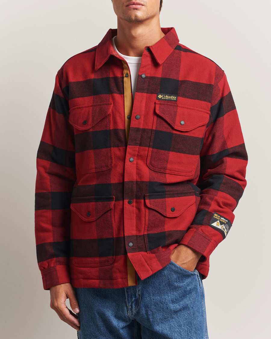 Hombres | Camisas | Columbia | High Cascades Shirt Jacket Red