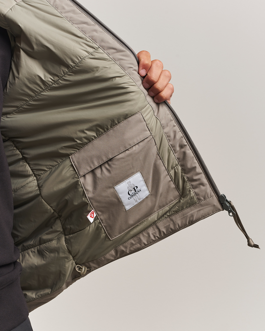 Hombres | Abrigos y chaquetas | C.P. Company | Pro-Tek Lightweight Padded Hood Jacket Light Sage