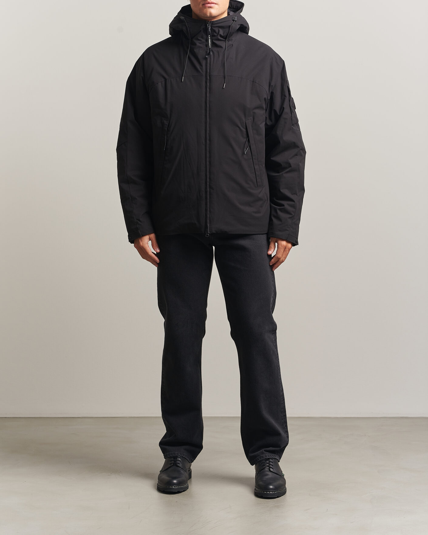 Hombres | Abrigos y chaquetas | C.P. Company | Pro-Tek Lightweight Hood Jacket Black