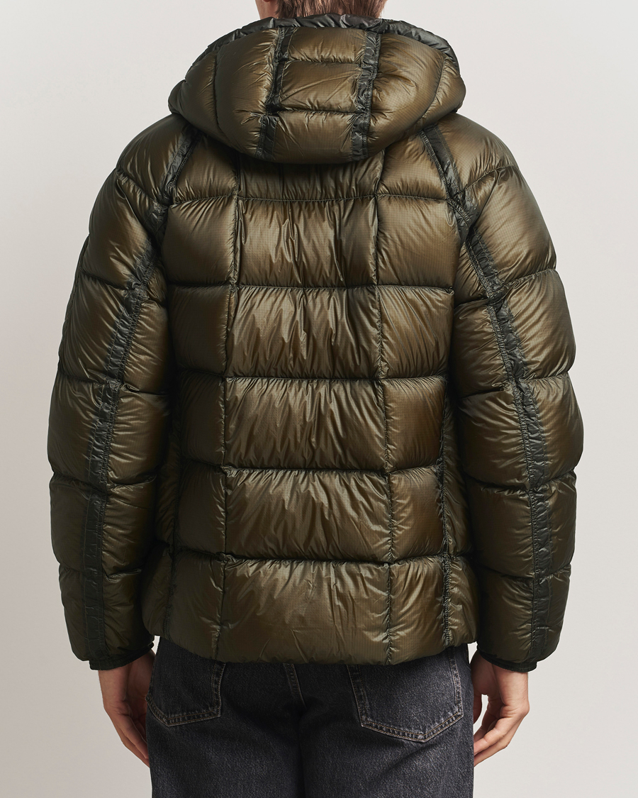 Hombres | Abrigos y chaquetas | C.P. Company | DD Shell Padded Hood Jacket Dark Green
