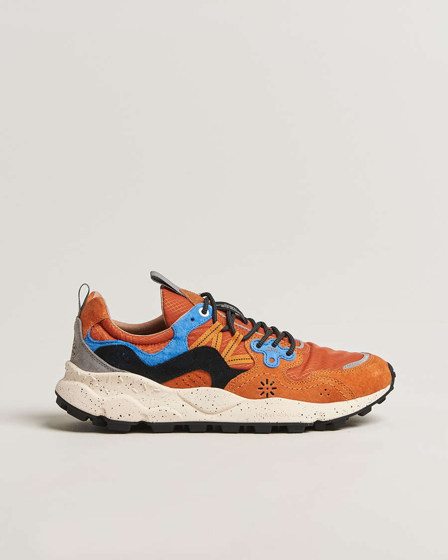 Hombres | Zapatillas | Flower Mountain | Yamano 3 Suede Sneaker Burnt Orange