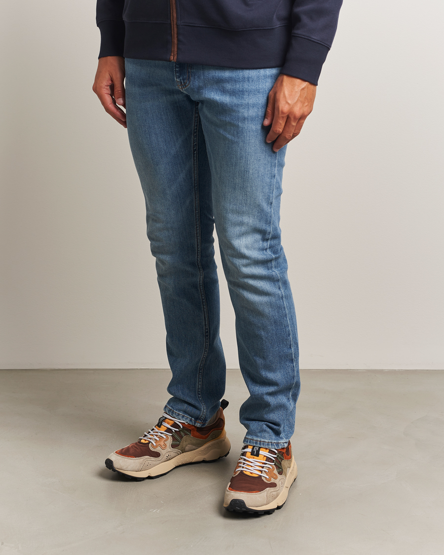 Hombres | Zapatillas | Flower Mountain | Yamano 3 Suede/Nylon Sneaker Olive
