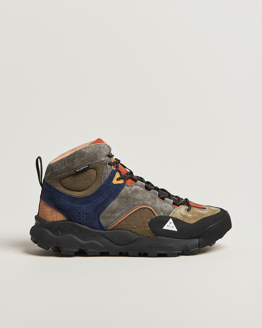 Hombres | Flower Mountain Back Country Mid Suede/Leather Sneaker Multi | Flower Mountain | Back Country Mid Suede/Leather Sneaker Multi