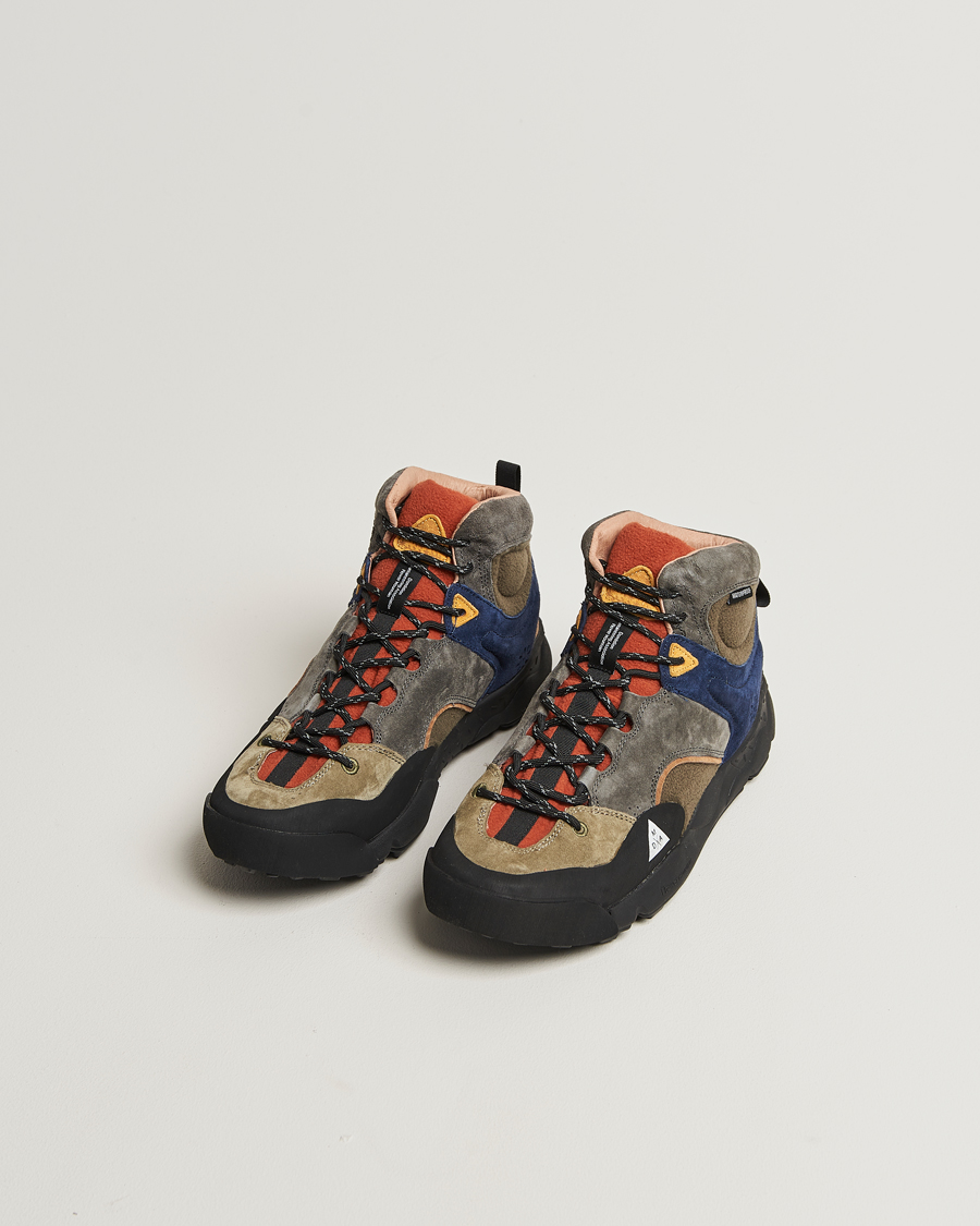 Hombres | Flower Mountain Back Country Mid Suede/Leather Sneaker Multi | Flower Mountain | Back Country Mid Suede/Leather Sneaker Multi
